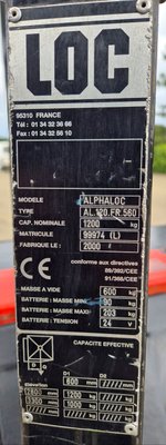 Unknown range 323 Loc ALPHALOC 120 FR 560
