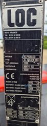 Gerbeur accompagnant électrique Loc ALPHALOC 120 FR 560 - 8